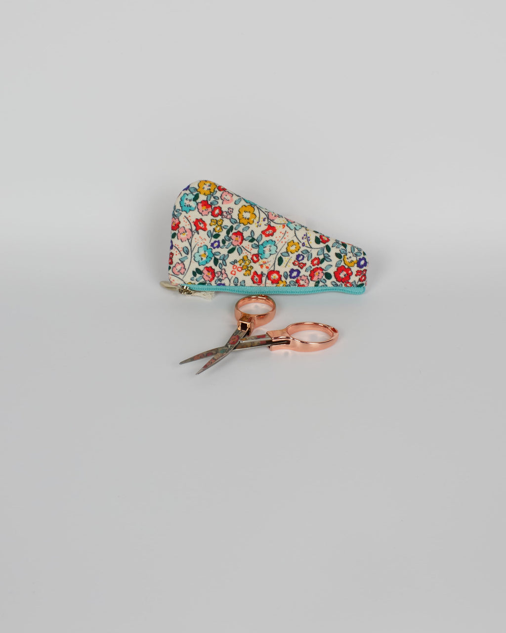Folding scissors with case